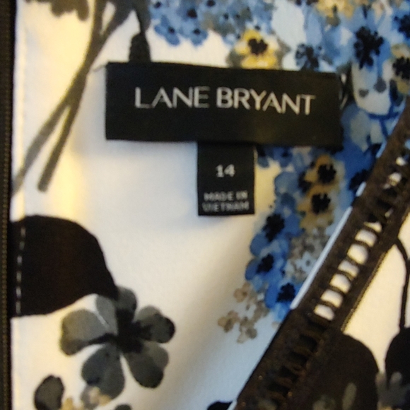 Gorgeous Lane Bryant Floral Fit & Flare Dress - Picture 3 of 3